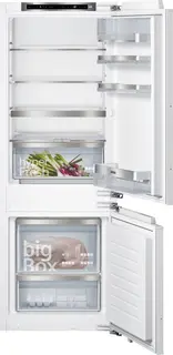 Siemens KI77SADE0 - iQ500 - Inbouw Koel-vriescombinatie - 157.8 x 55.8 cm - Vlakscharnier - hyperFresh Plus: Fruit en groenten blijven - Led verlichting - langer vers - superKoelen: snel koelen van verse producten