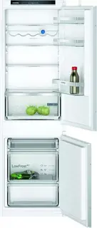 Siemens iQ300 KI86VVSE0 - Inbouw koelkasten - Inbouw koel-vriescombinatie - 177.2 cm x 54.1 cm - Led verlichting - superVriezen: Zelfs grote hoeveelheden etenswaren snel invriezen