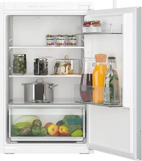 Siemens KI21RNSE0 - iQ100 - Inbouw koelkast - 87.4 cm x 54.1 cm - Sleepdeur - superKoelen: snel koelen van verse producten