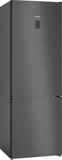 Siemens KG49NXXCF - iQ300 - Koelkast - Koel-vriescombinatie - Energielabel C - Total No Frost Nooit meer ontdooien - Zwart - hyperFresh ruimte voor groente en fruit - superKoelen functie