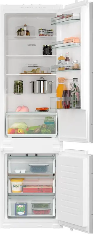 Siemens KI96NNSE0 - iQ100 - Inbouw koel-vriescombinatie - Zeer stil - noFrost: nooit meer ontdooien
