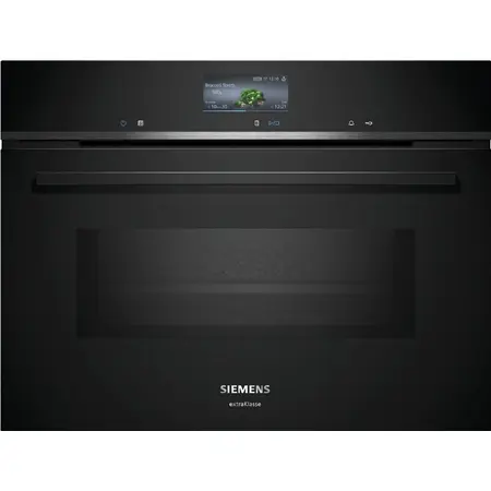 Siemens CM776GMB1F iQ700 extraKlasse Compacte Oven met Magnetron - 60 x 45 cm - Zwart