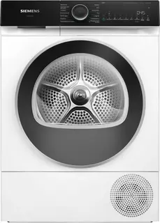 Siemens WQ46N2D0NL - iQ500 - Wasdroger - Warmtepompdroger - 9 kg - Zelfreinigende condensor reinigt automatisch voor blijvende topprestaties en energie-efficiëntie - Home Connect - Zeer stil Wit