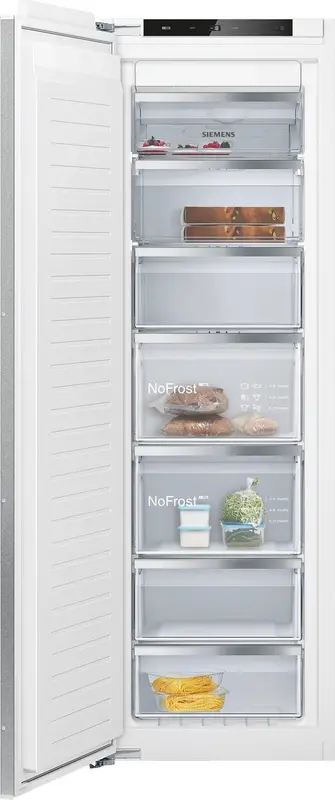 Siemens GI81NACD0 - iQ500 - Inbouw Vriezer - 212 Liter - noFrost - Vlakscharnier met softClose