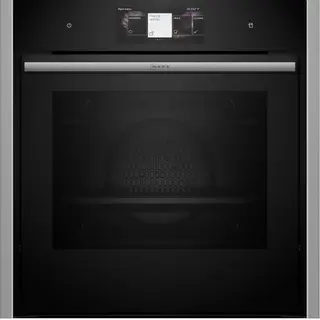 Neff B64VT73N0 - Inbouwoven - 71 l - Zwart - Roestvrijstaal - Grill - Wi-Fi-besturing - Zelfreinigend Hydrolytisch + Pyrolytisch - Kinderslot