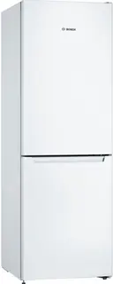 Bosch KGN33NWEB - Serie 2 - Koelkast - Koel-vriescombinatie - 176 cm x 60 cm - Total No Frost: Nooit meer ontdooien - Perfect Fit: zet je koelkast strak tegen de wand of in een nis -Wit
