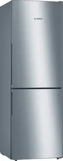 Bosch KGV33VLEA - Serie 4 - Koelkast - Koel-vriescombinatie - 176 cm - Energielabel E - Houd je versproducten langer vers met VitaFresh lade - Stil - Led verlichting RVS