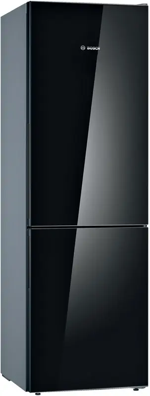 Bosch KGV36VBEAS - Serie 4 - Koelkast - Koel-vriescombinatie - VitaFresh: groente en fruit blijft langer vers in de speciale lade - Led verlichting -Zwart