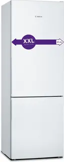 Bosch KGE49AWCA - Serie 6 - Koel-vriescombinatie - Extra breed - VitaFresh: houdt etenswaren langer vers in gekoelde lades - Wit - Energielabel C
