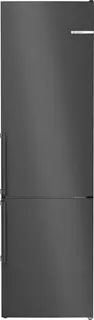 Bosch KGN39VXCT - Serie 4 - Koelkast - Koel-vriescombinatie - Zwart - Total No Frost nooit meer je vriezer ontdooien - VitaFresh houd etenswaren langer vers met extra ruime vershoudlades - Led verlichting - Energielabel C