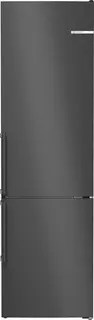Bosch KGN39VXBT - Serie 4 - Vrijstaande koel-vriescombinatie - Zwart - Total No Frost; Nooit meer ontdooien - VitaFresh - Energielabel B - VitaFresh XXL 0°C: houd etenswaren langer vers met extra ruime vershoudlades