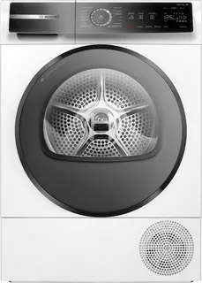 Bosch WQB235BSFG - Serie 8 - Wasdroger - Warmtepompdroger - Blijvend energiezuinig door Zelfreinigende condensor - Droogt zoals jij wilt met Auto Dry - Zeer stil - NL/FR display