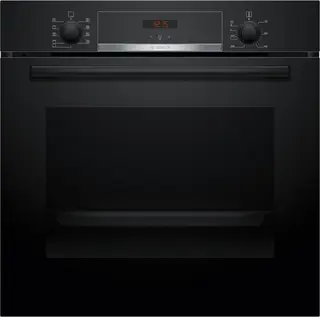 Bosch HBA514BB3 - Serie 4 - Inbouwoven - 71 l - A+ - Zwart - Eenvoudig te reinigen met hydrolyse - Zwart