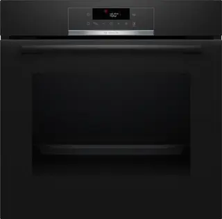 Bosch HQG572EB3 - Inbouwoven - Elektrisch - Zwart - Air Fry-functie - 71 l - Stoom koken - Pyrolytisch