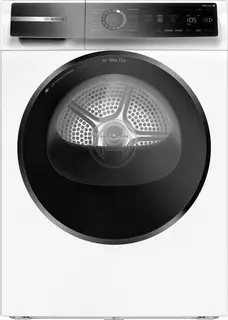 Bosch WRB247D0FG - Serie 8 - Wasdroger - Warmtepompdroger - 9 kg - Energielabel A - Zelfreinigende condensor Blijvend energiezuinig - Air Max Dry: perfecte droogresultaten en laag energieverbruik.