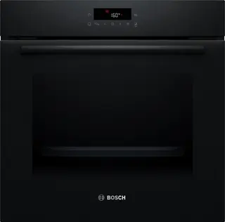 Bosch HBA571BB4 - Serie 2 - Inbouwoven - 71 L - 60 cm x 60 cm - Eenvoudig te reinigen met pyrolytische zelfreiniging - Zwart - Energieklasse A+