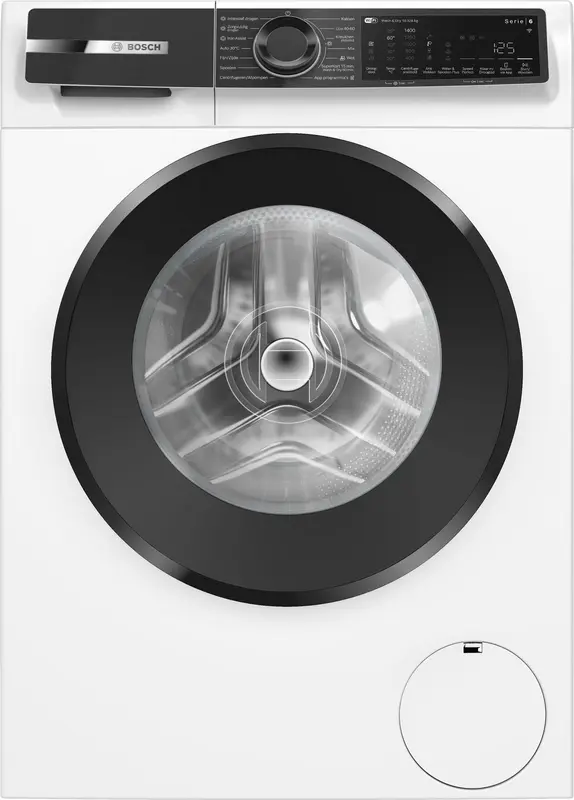 Bosch WNG25406NL - Serie 6 - Was-droogcombinatie - 10,5/6 kg - 1400 Toeren - Home Connect - Wit