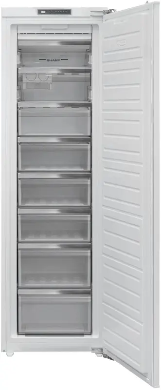 SHARP SJ-SD200E00X-EU Inbouwvriezer 177cm -D - Deur op deur