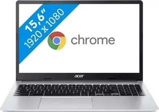 Acer Chromebook 315 2025 - Intel Celeron N4500 - 15,6 inch - 4 GB / 64 GB - Zilver