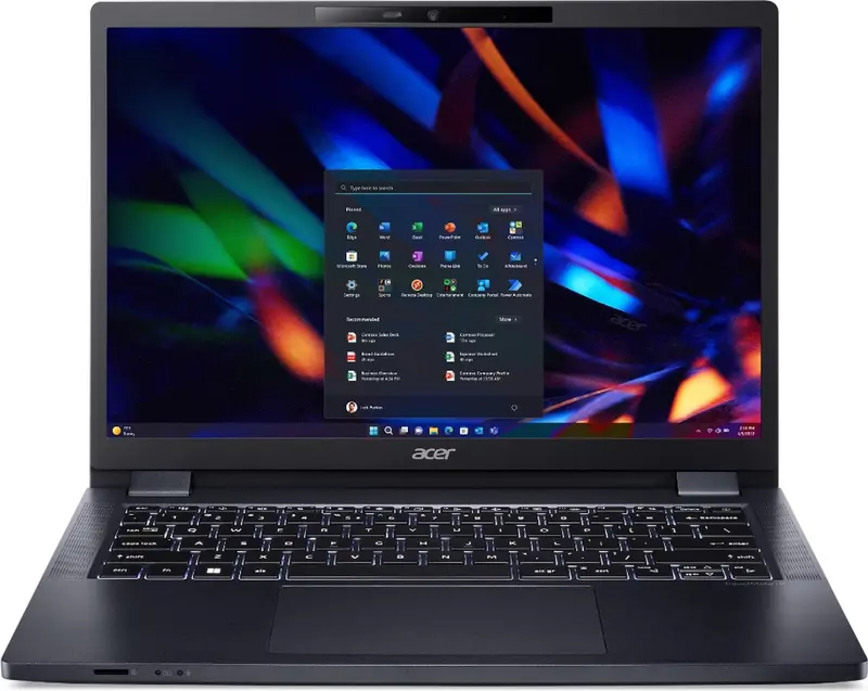 Laptop Acer TravelMate P4 14" Intel Core 7 150U 16 GB RAM 512 GB SSD Qwerty Spaans