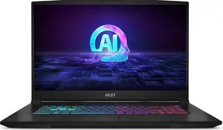 MSI Katana A17 AI 2024 - AMD Ryzen 9 8945HS - GeForce RTX 4060 - 17,3 inch - 16 GB / 1 TB - Zwart