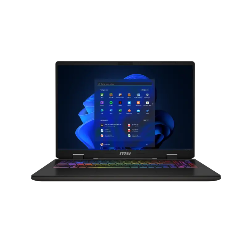 MSI Sword 16 HX 2024 - Intel Core i7-14700HX - GeForce RTX 4060 - 16 inch - 16 GB / 1 TB - Grijs
