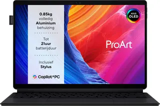 ASUS ProArt PZ13 2024 - Snapdragon X Plus X1P-42-100 - 13,3 inch - 16 GB / 1 TB - Zwart