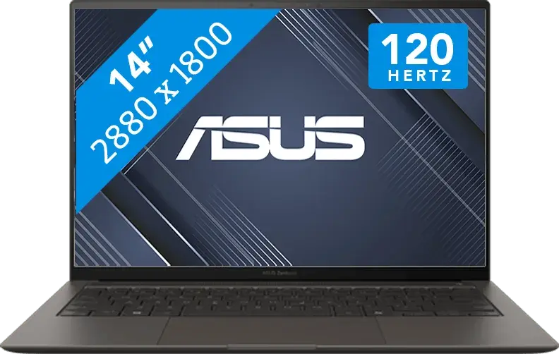 ASUS Zenbook S14 OLED 2024 - Intel Core Ultra 7 258V - 14 inch - 32 GB / 1 TB - Grijs