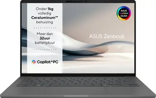 ASUS Zenbook A14 - Snapdragon X X1-26-100 - 14 inch - 16 GB / 1 TB - Grijs