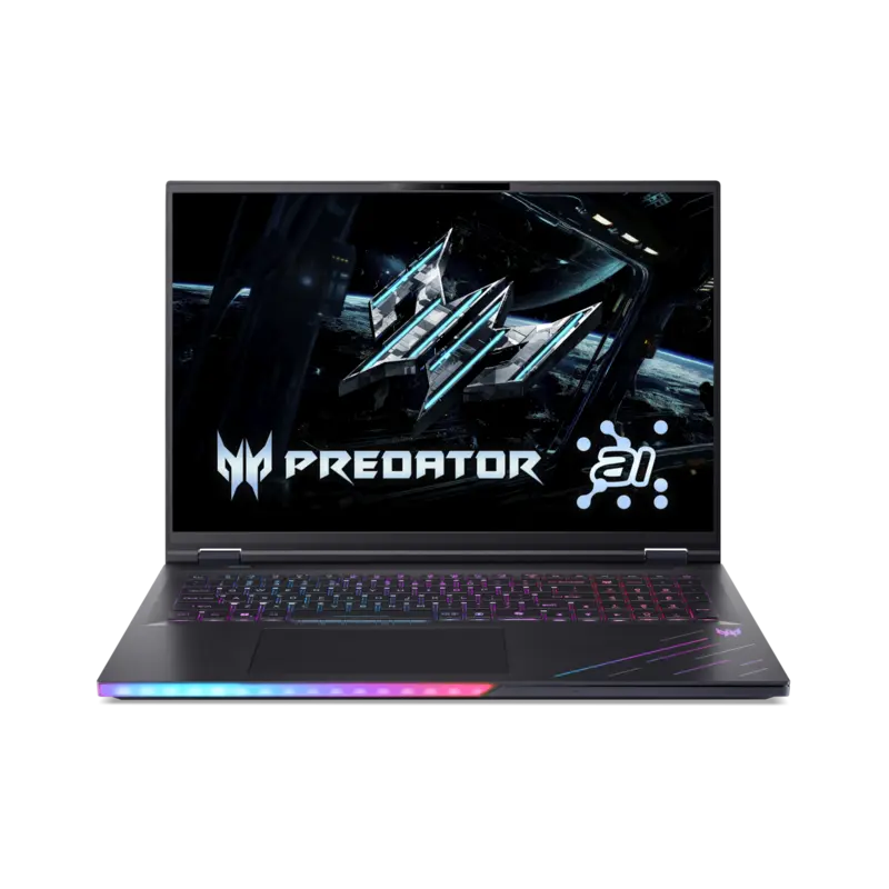Acer Predator Helios 18 AI 2025 - Intel Core Ultra 9 275HX - GeForce RTX 5090 - 18 inch - 64 GB / 2 TB - Zwart