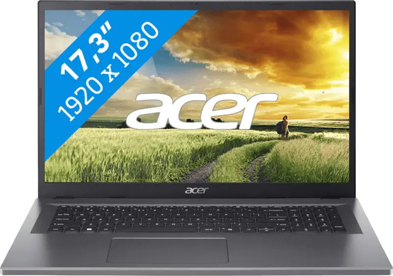 Acer Aspire Go 17 2024 - Intel Core 3 N355 - 17,3 inch - 8 GB / 512 GB - Grijs