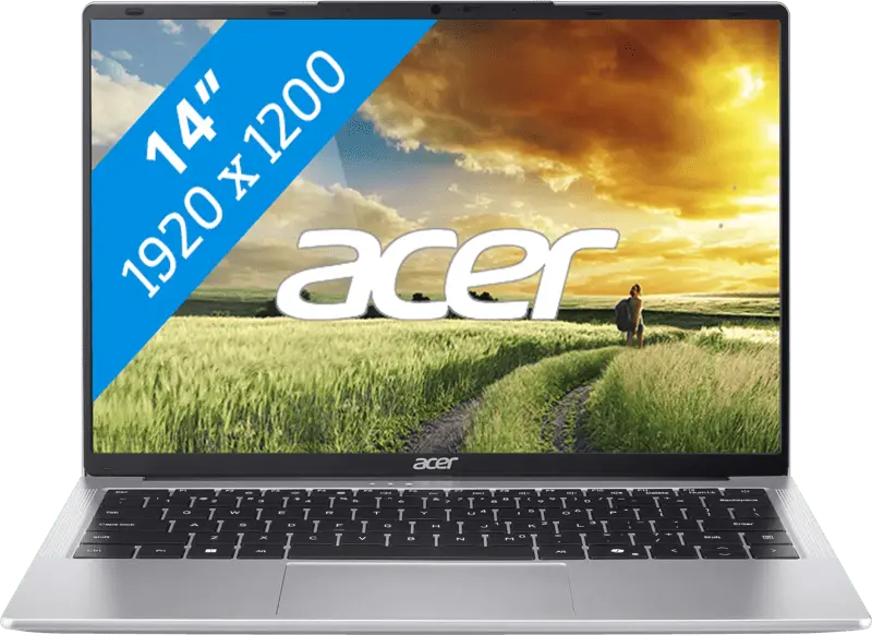 Acer Aspire Lite 2025 - Intel Core 3 N355 - 14 inch - 8 GB / 512 GB - Zilver