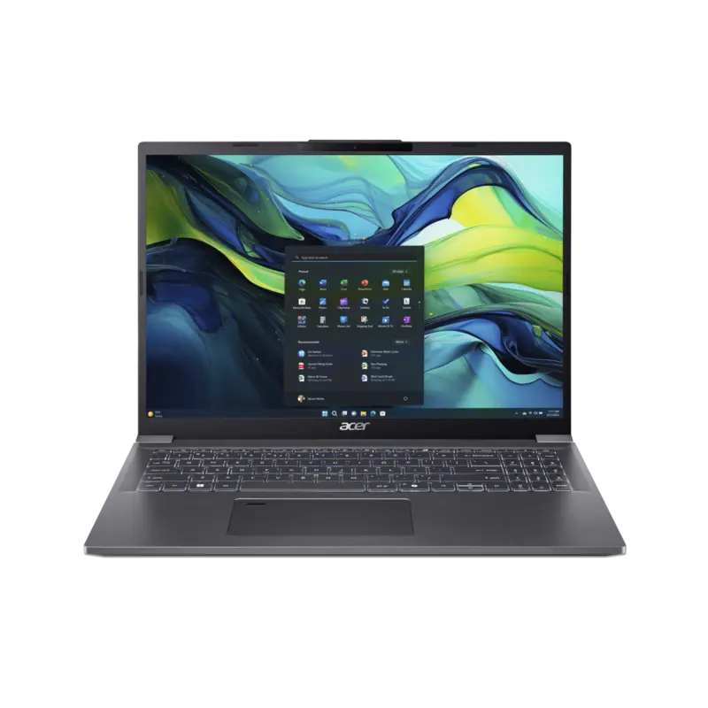 Acer Aspire 16 2024 - Intel Core Ultra 5 115U - 16 inch - 16 GB / 512 GB - Grijs