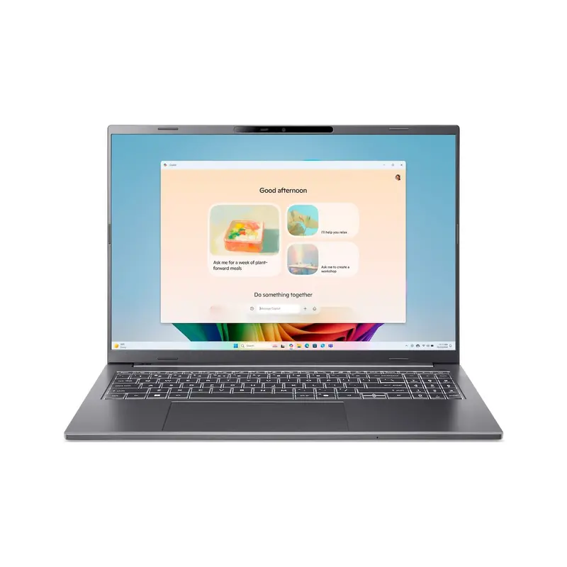 Acer Aspire 16 AI 2025 - AMD Ryzen AI 5 330 - 16 inch - 32 GB / 512 GB - Grijs