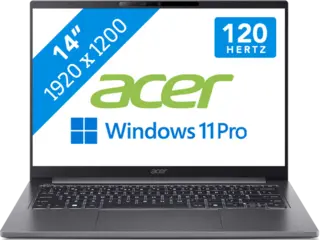 Acer TravelMate X4 14 AI 2025 - Intel Core Ultra 5 226V - 14 inch - 16 GB / 512 GB - Zwart