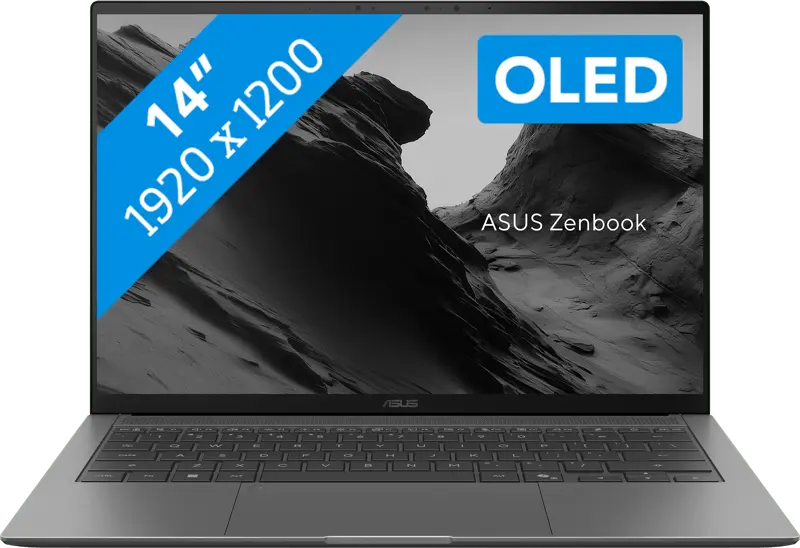 ASUS Zenbook S14 OLED 2026 - Intel Core Ultra 9 386H - 14 inch - 32 GB / 1 TB - Grijs