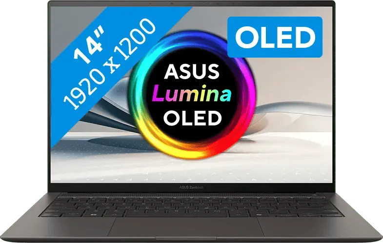 ASUS Zenbook S14 OLED 2024 - Intel Core Ultra 7 258V - 14 inch - 32 GB / 1 TB - Grijs