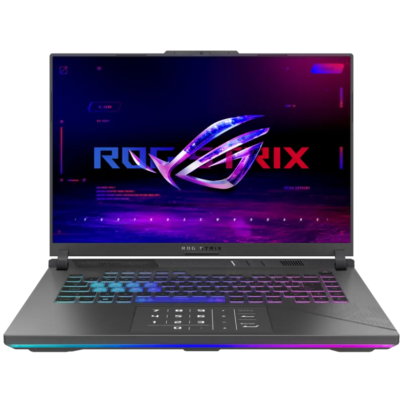 ASUS ROG Strix 16 2025 - AMD Ryzen 9 9955HX - GeForce RTX 5070 Ti - 16 inch - 16 GB / 1 TB - Grijs