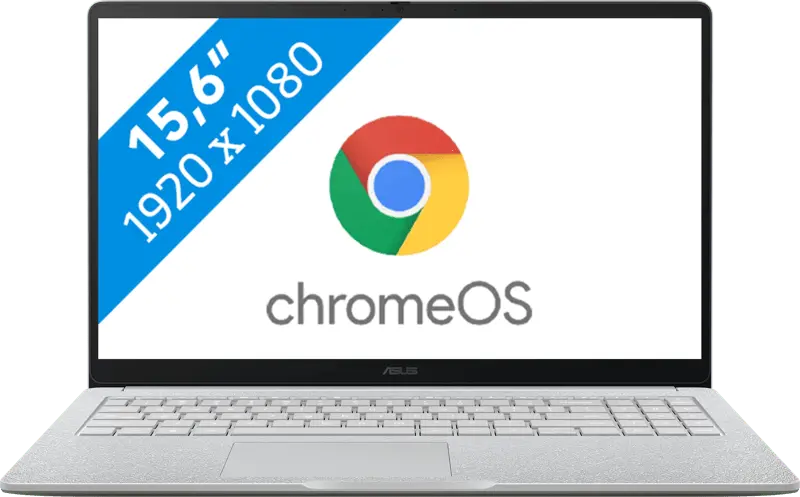 ASUS Chromebook 2026 - MediaTek Kompanio 540 - 15,6 inch - 8 GB / 128 GB - Grijs