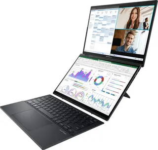 ASUS Zenbook Duo 2024 - Intel Core Ultra 7 255H - 14 inch - 32 GB / 1 TB - Grijs