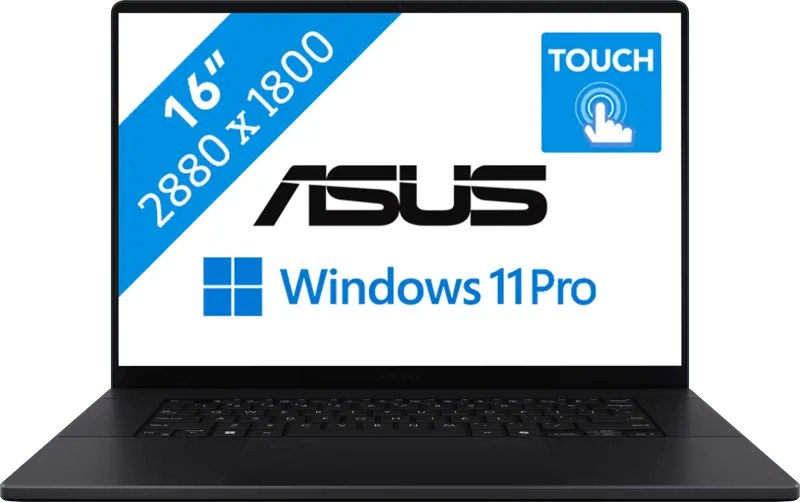 ASUS ProArt OLED P16 2025 - AMD Ryzen AI 9 HX 370 - GeForce RTX 5070 - 16 inch - 32 GB / 1 TB - Zwart