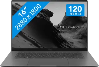 ASUS Vivobook S16 OLED 2026 - AMD Ryzen 7 260 - 16 inch - 16 GB / 512 GB - Zilver