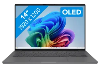 ASUS Zenbook 14 OLED 2025 - Snapdragon X X1-26-100 - 14 inch - 32 GB / 512 GB - Grijs