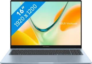 ASUS Vivobook S16 2025 - Snapdragon X X1-26-101 - 16 inch - 8 GB / 256 GB - Blauw