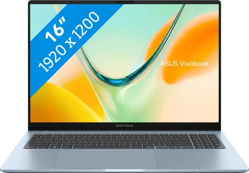 ASUS Vivobook S16 2026 - Snapdragon X X1-26-101 - 16 inch - 16 GB / 256 GB - Blauw