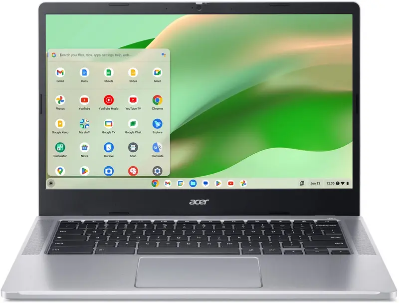 Acer Chromebook 314 2024 - Intel N100 - 14 inch - 8 GB / 128 GB - Zilver