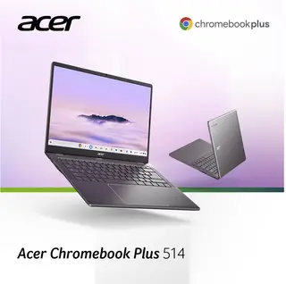 Acer Chromebook Plus 514 2025 - Intel Core 3 N355 - 14 inch - 8 GB / 128 GB - Grijs
