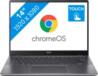 Acer Chromebook Plus 514 2025 - Intel Core 3 N355 - 14 inch - 8 GB / 128 GB - Grijs