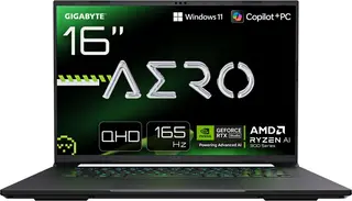 Gigabyte Aero X16 2025 - AMD Ryzen AI 7 350 - GeForce RTX 5060 - 16 inch - 32 GB / 1 TB - Grijs