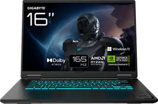 Gigabyte Gaming A16 - AMD Ryzen 7 260 - GeForce RTX 5060 - 16 inch - 16 GB / 512 GB - Zwart